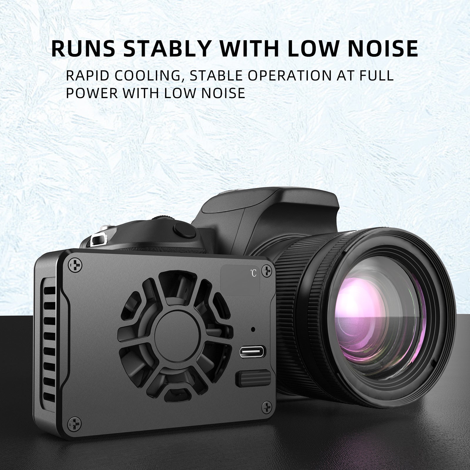 Portable Metal Shell Semiconductor Camera Radiator For Sony Canon R5/R6/Fuji Xt4
