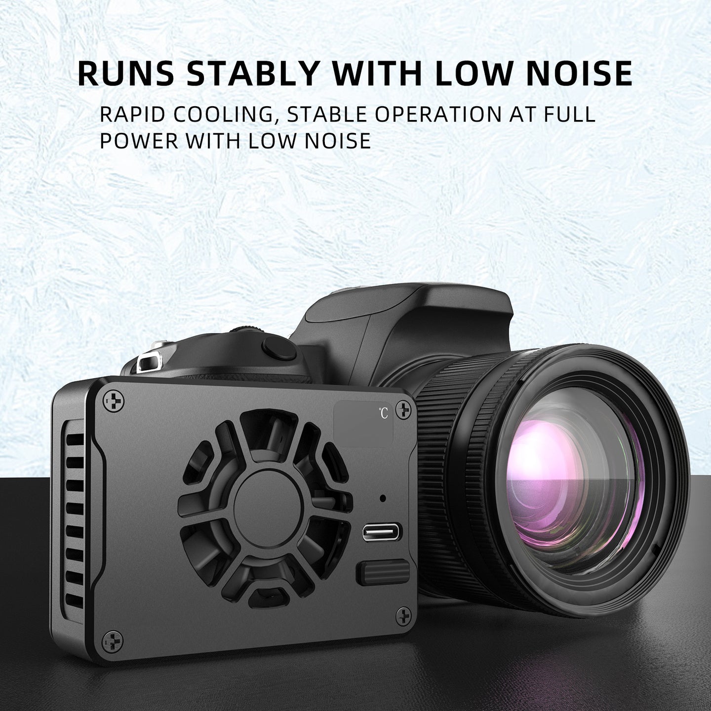 Portable Metal Shell Semiconductor Camera Radiator For Sony Canon R5/R6/Fuji Xt4