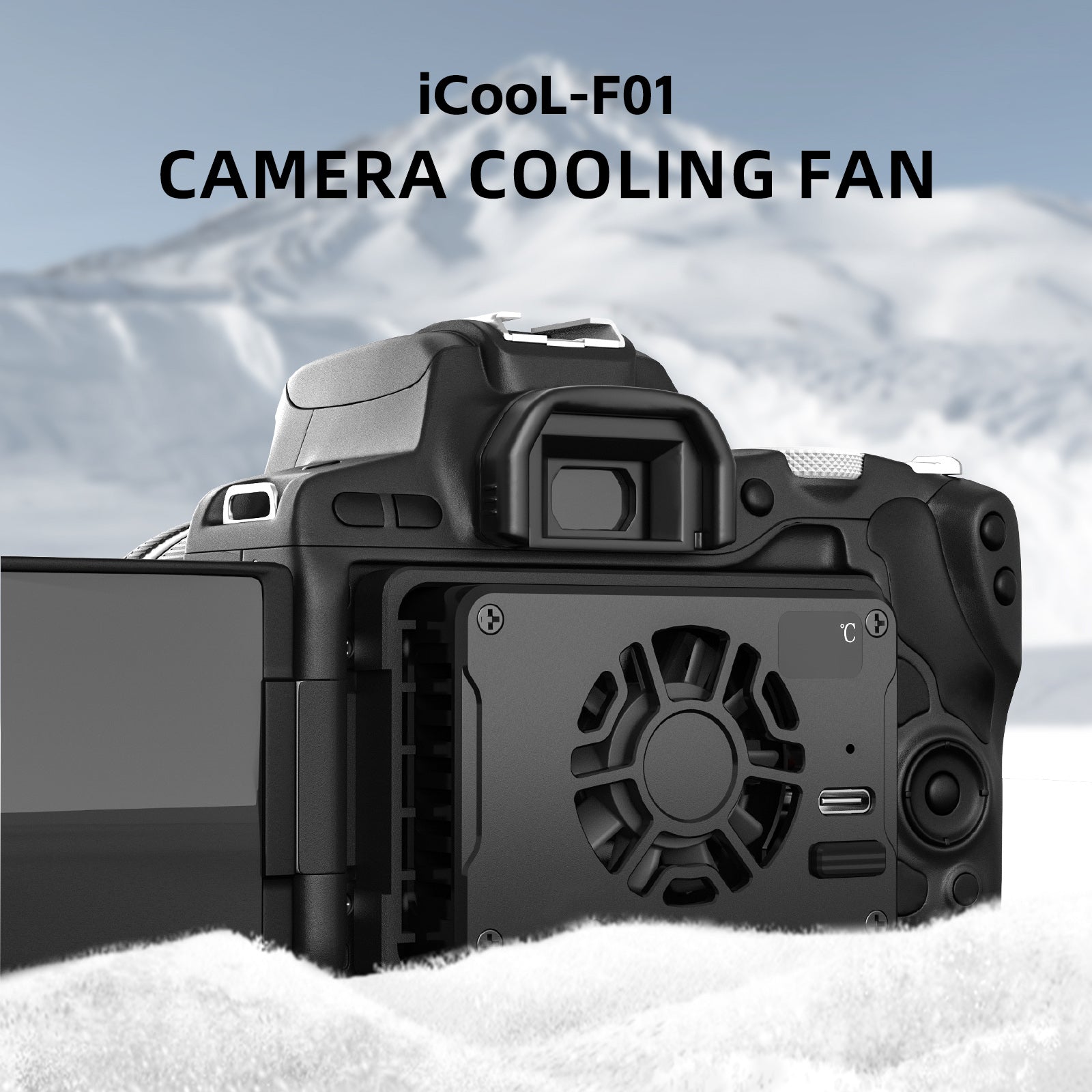Portable Metal Shell Semiconductor Camera Radiator For Sony Canon R5/R6/Fuji Xt4