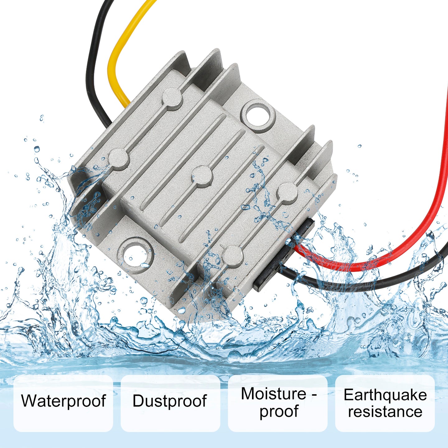 1A Waterproof DC/DC Converter Power Supply Regulator 12V Step Up To 24V