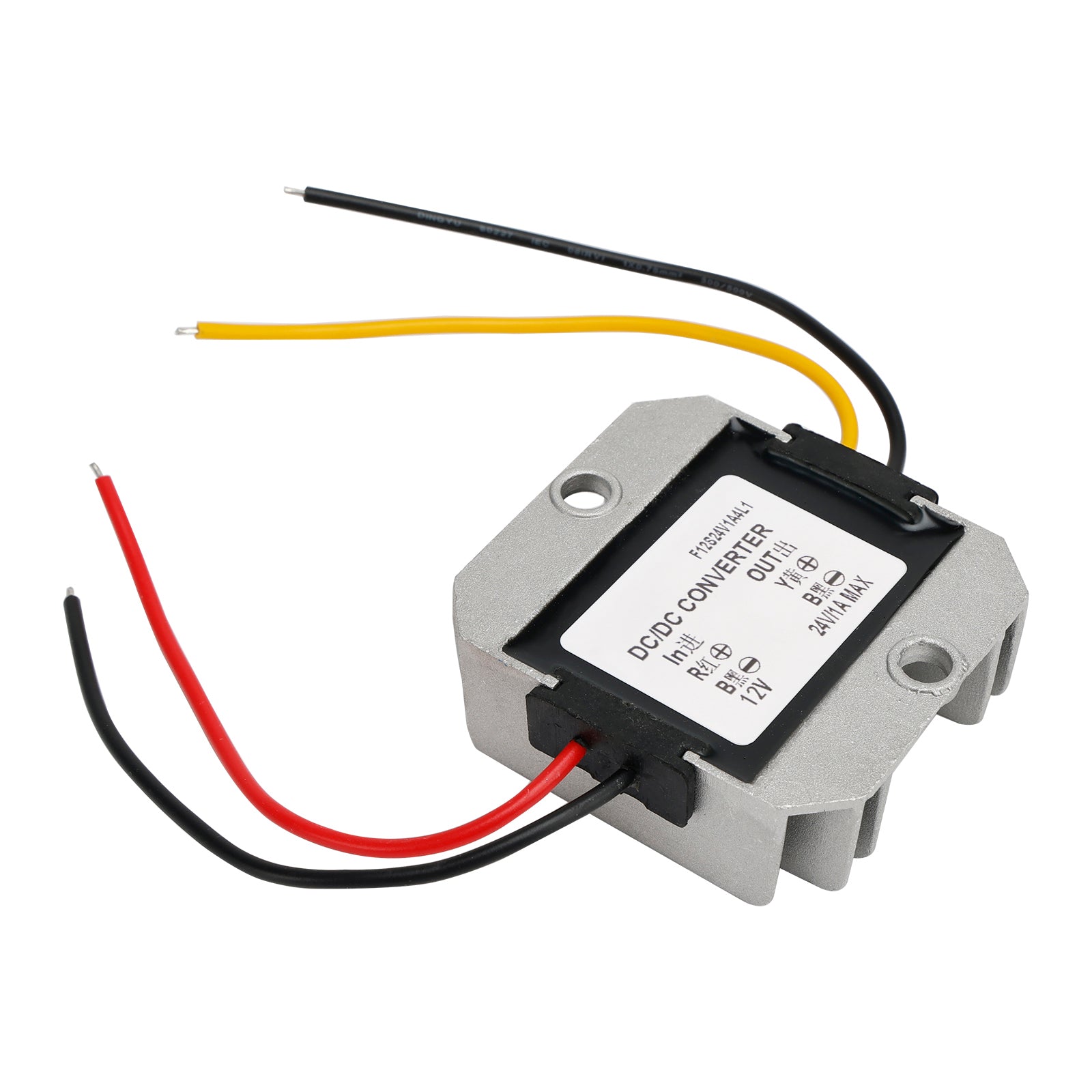 1A Waterproof DC/DC Converter Power Supply Regulator 12V Step Up To 24V