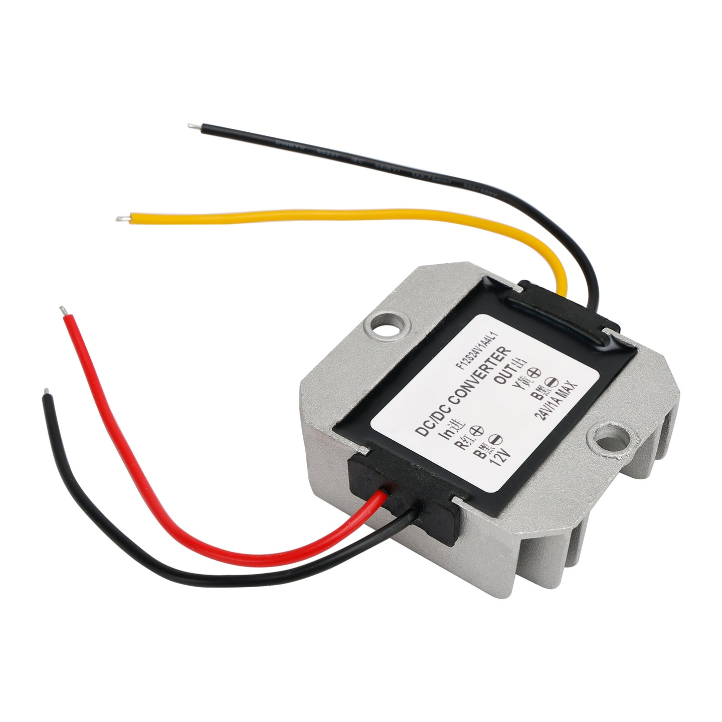 1A Waterproof DC/DC Converter Power Supply Regulator 12V Step Up To 24V