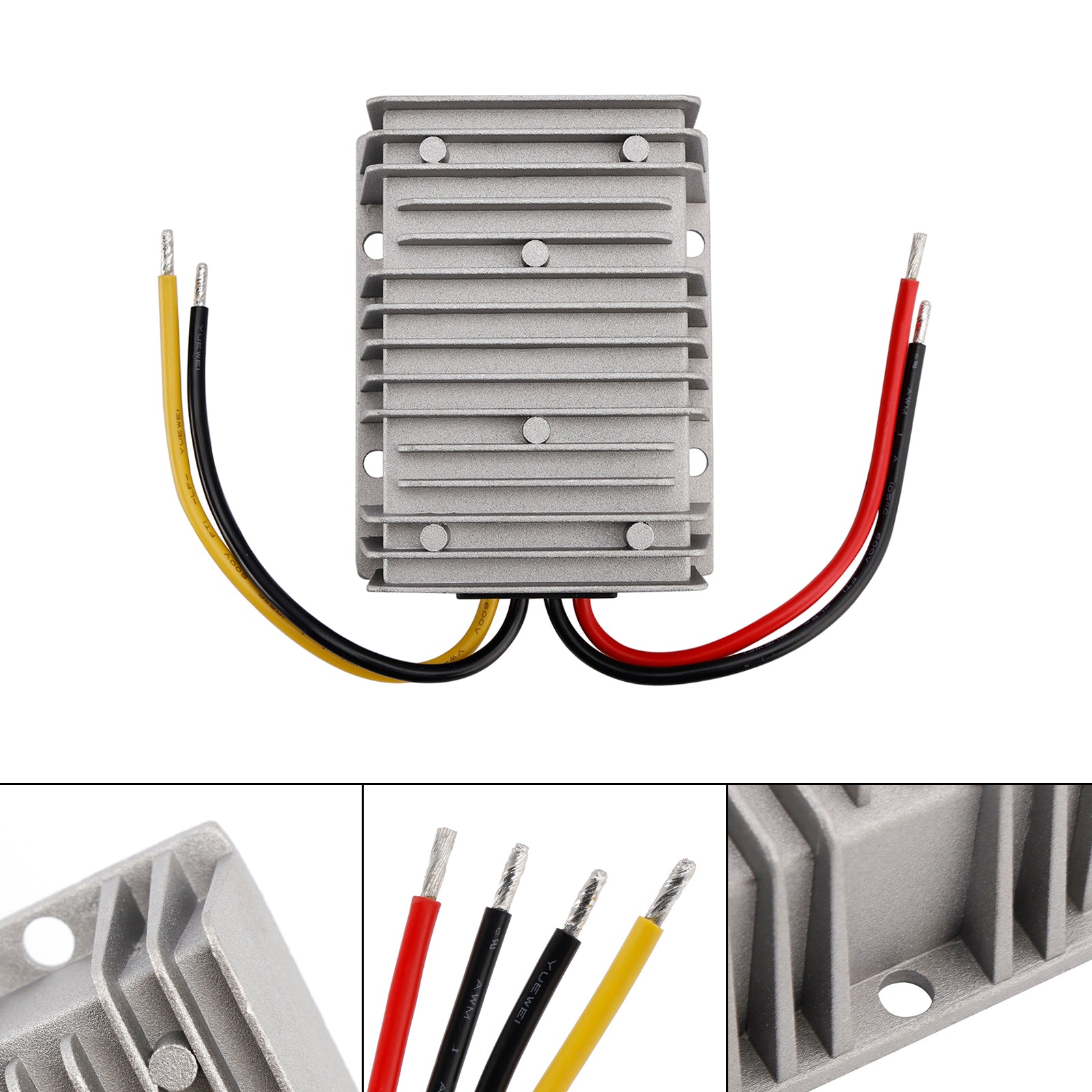 Waterproof DC 20-72V to 12V 30A 360W Step-Down Power Supply Converter Regulator