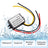 DC-DC 6V-12V 1A 12W Step Up Car Power Supply Converter Regulator Waterproof