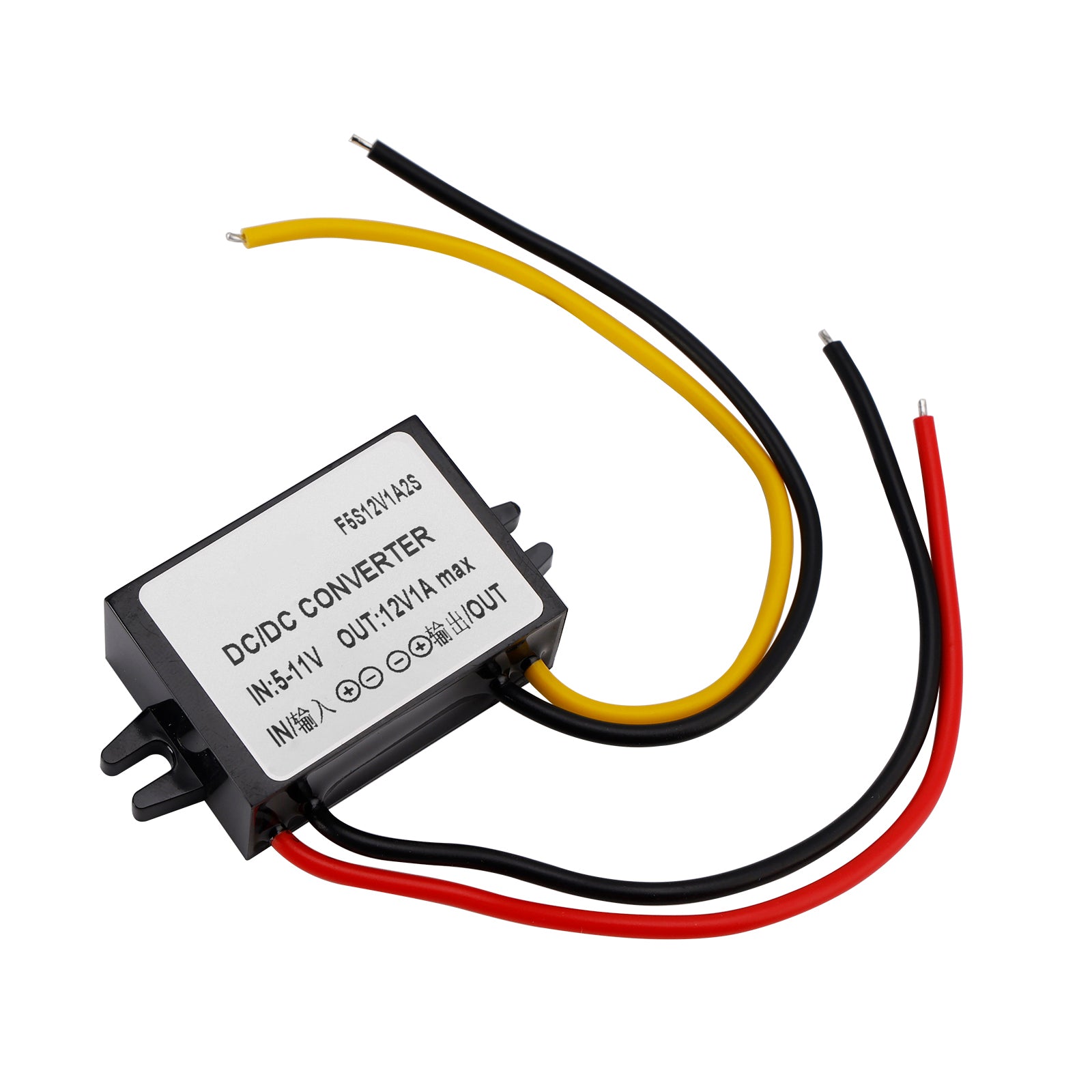 DC-DC 6V-12V 1A 12W Step Up Car Power Supply Converter Regulator Waterproof