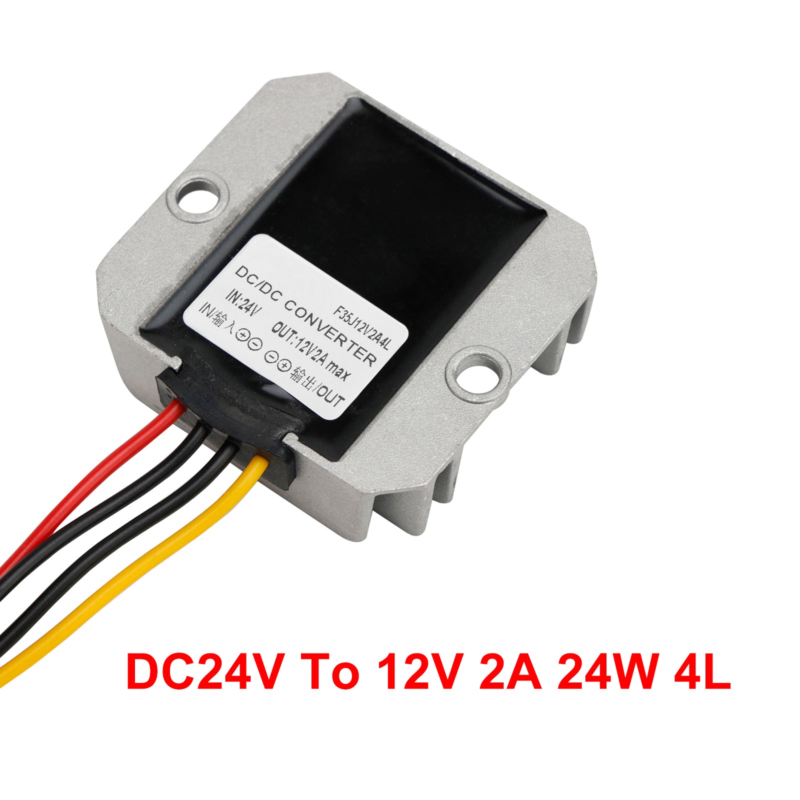 WaterProof 24V to 12V 2-60A Step Down DC/DC Power Converter Regulator