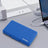 M2 Hard Drive Protection Box Storage Box Solid State Drive Box Shockproof Blue