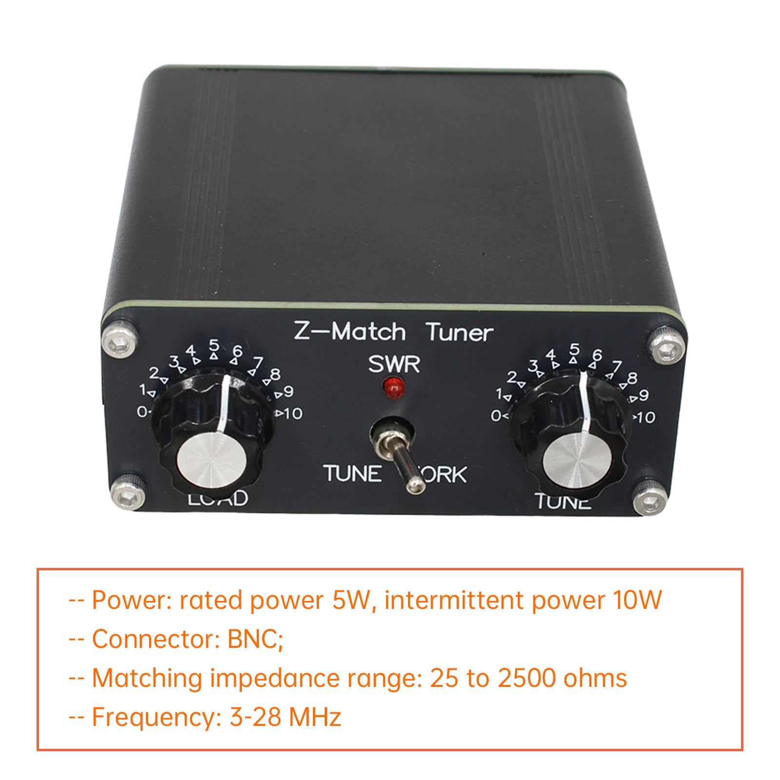 QRP Z-match Manual Antenna 5W Tuner 3-28MHz Z-Match QRP Manual Antenna Tuner Ham