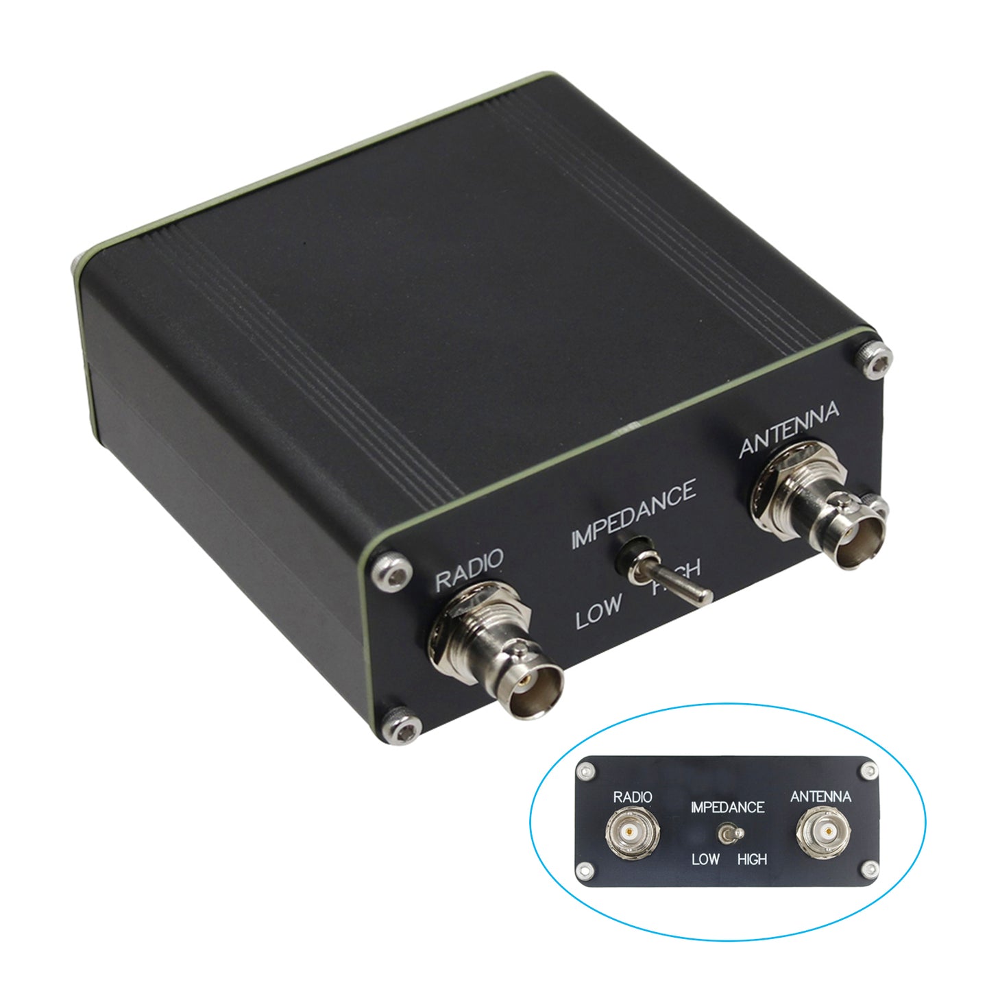 QRP Z-match Manual Antenna 5W Tuner 3-28MHz Z-Match QRP Manual Antenna Tuner Ham