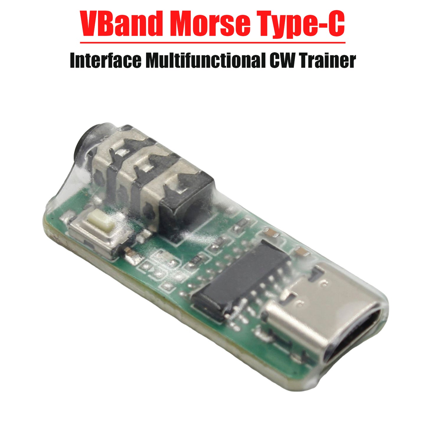 VBand Morse Type-C/USB Interface Multifunctional CW Trainer For Phone Computer