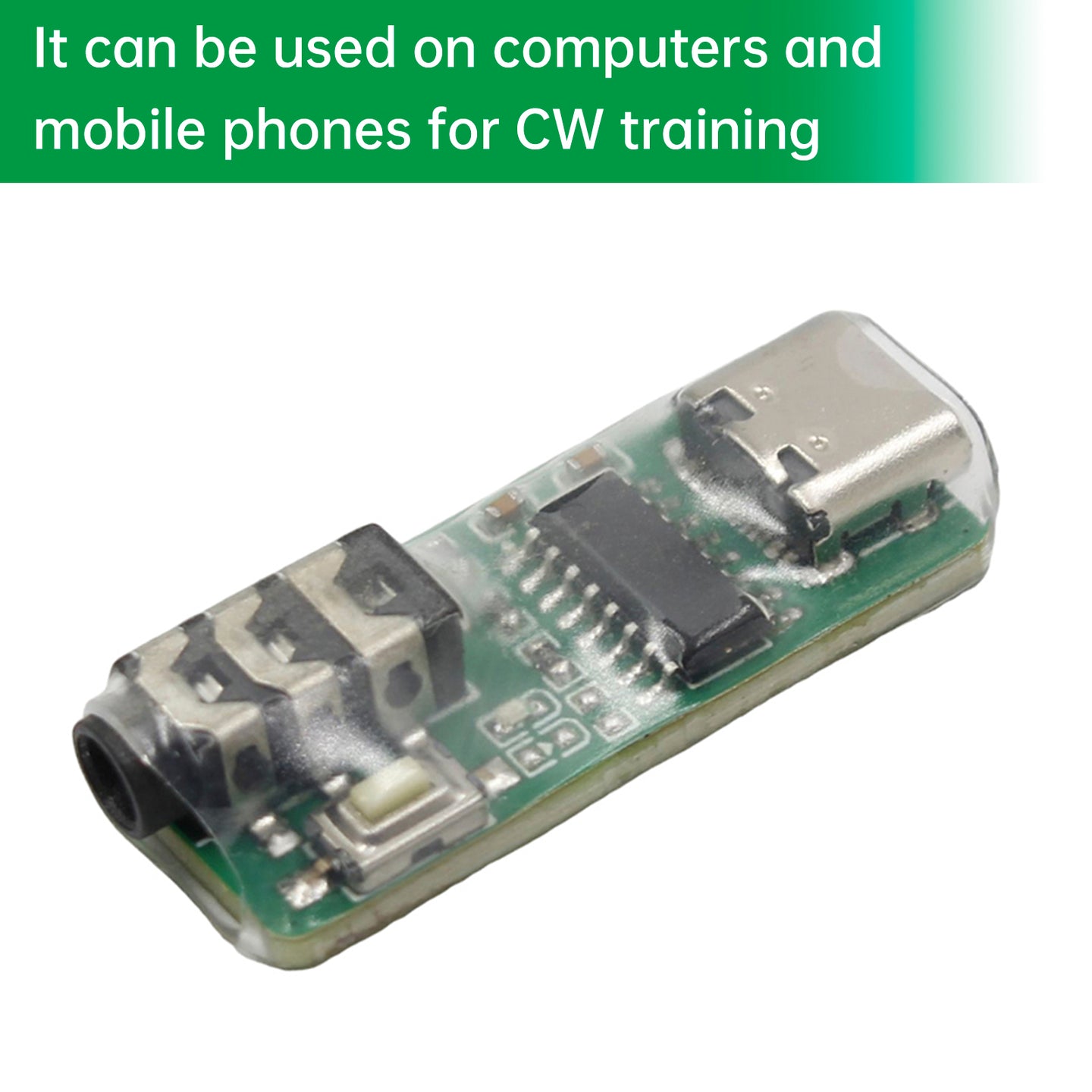 VBand Morse Type-C/USB Interface Multifunctional CW Trainer For Phone Computer
