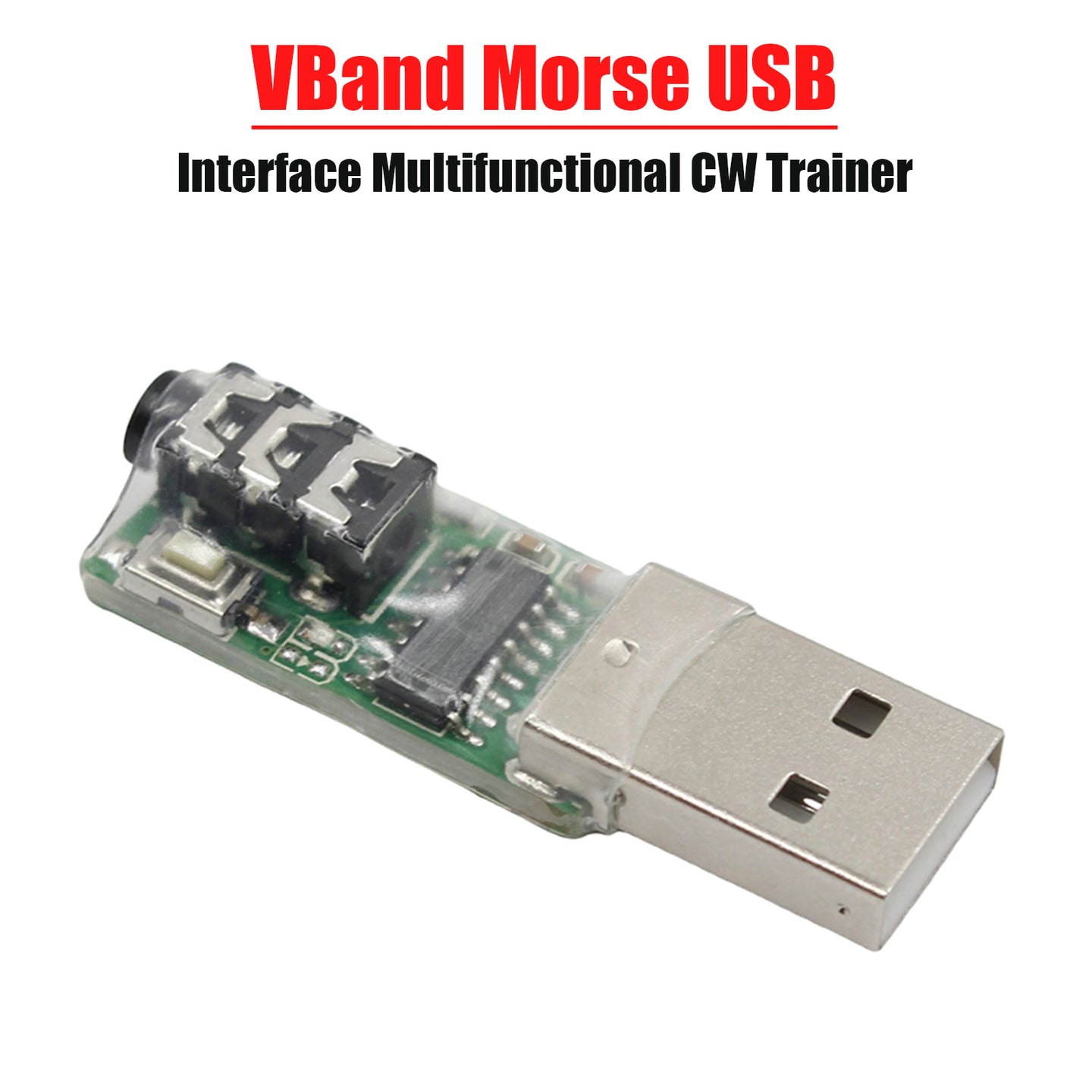 VBand Morse Type-C/USB Interface Multifunctional CW Trainer For Phone Computer
