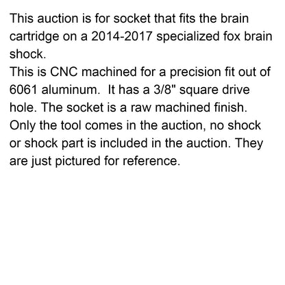 2014-2017 Spec Brain Shock Tool Socket Service/Rebuild for Fox (Copy)