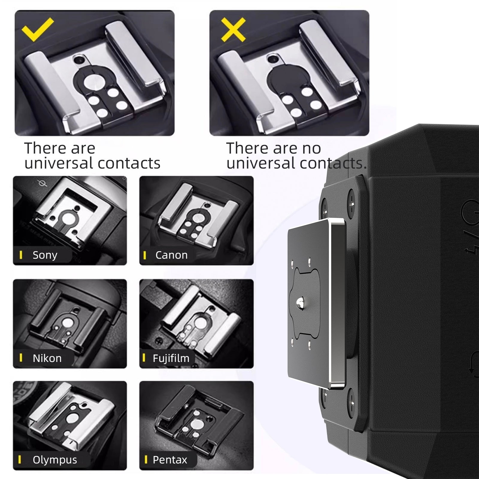 F02 Fill Light Retro Mini Flash Light Micro Single Camera External Top Light
