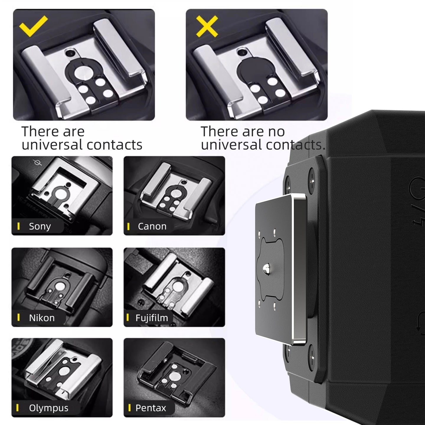 F02 Fill Light Retro Mini Flash Light Micro Single Camera External Top Light