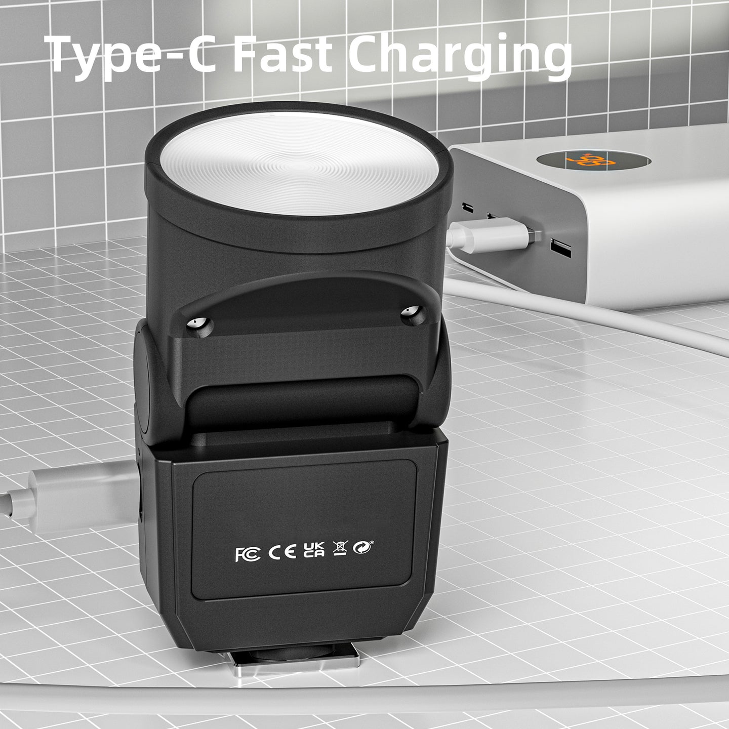 F02 Fill Light Retro Mini Flash Light Micro Single Camera External Top Light