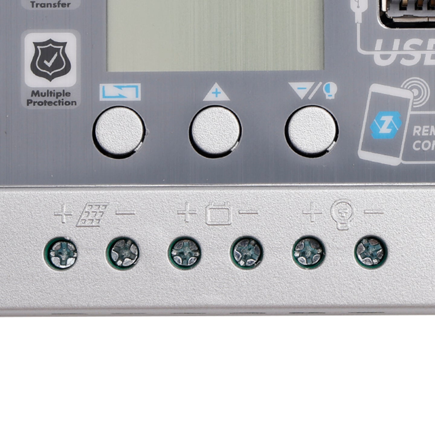 10A PWM Solar Controller Mobile APP Intelligent Control 12V24V Solar Controller