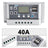 40A PWM Solar Controller Mobile APP Intelligent Control 12V24V Solar Controller