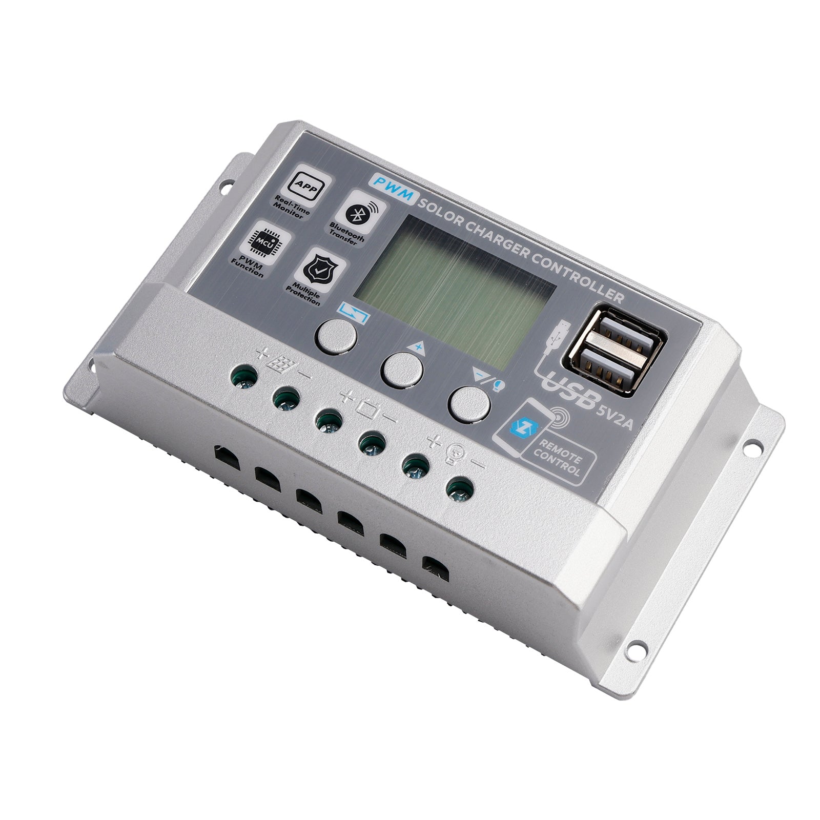 60A PWM Solar Controller Mobile APP Intelligent Control 12V24V Solar Controller
