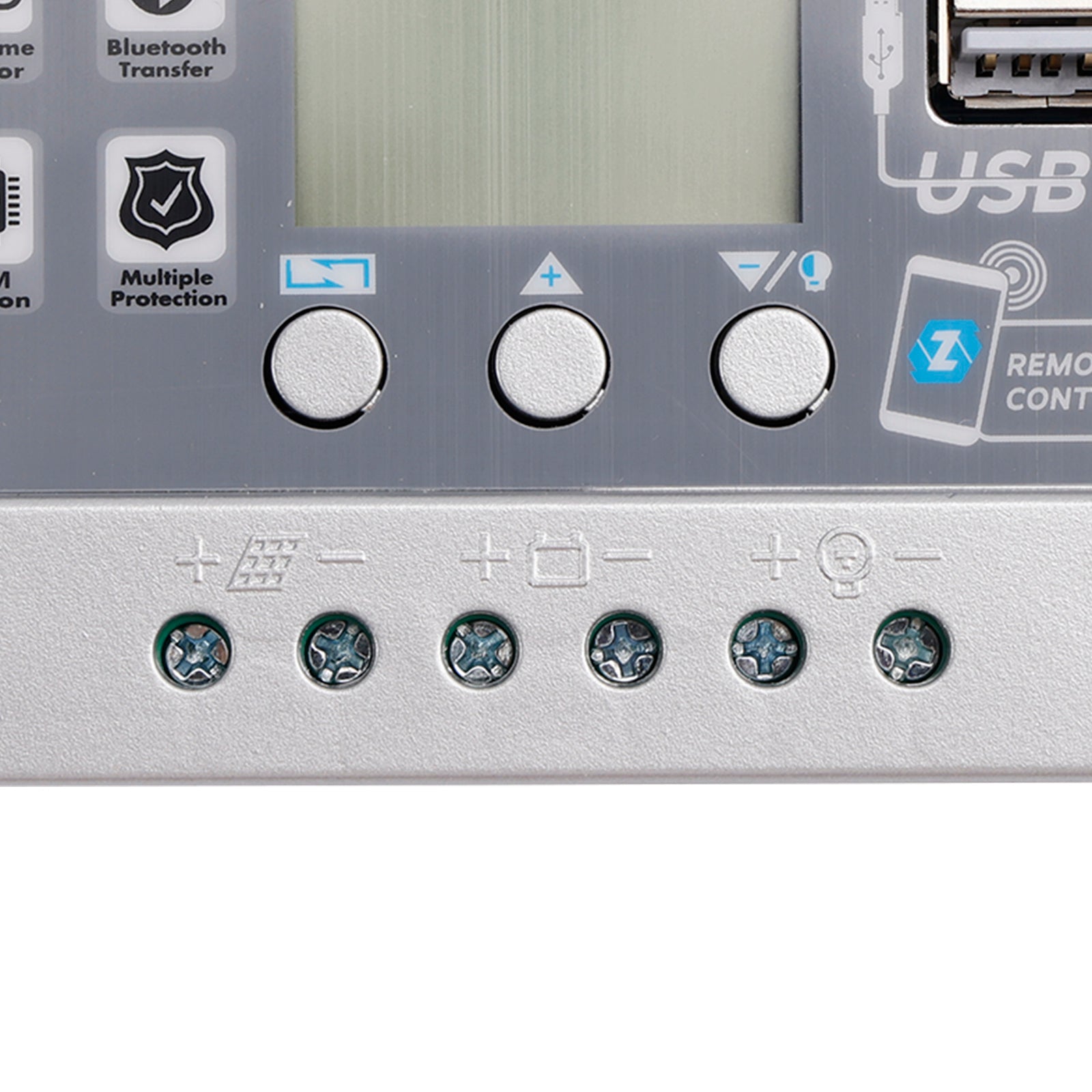 60A PWM Solar Controller Mobile APP Intelligent Control 12V24V Solar Controller