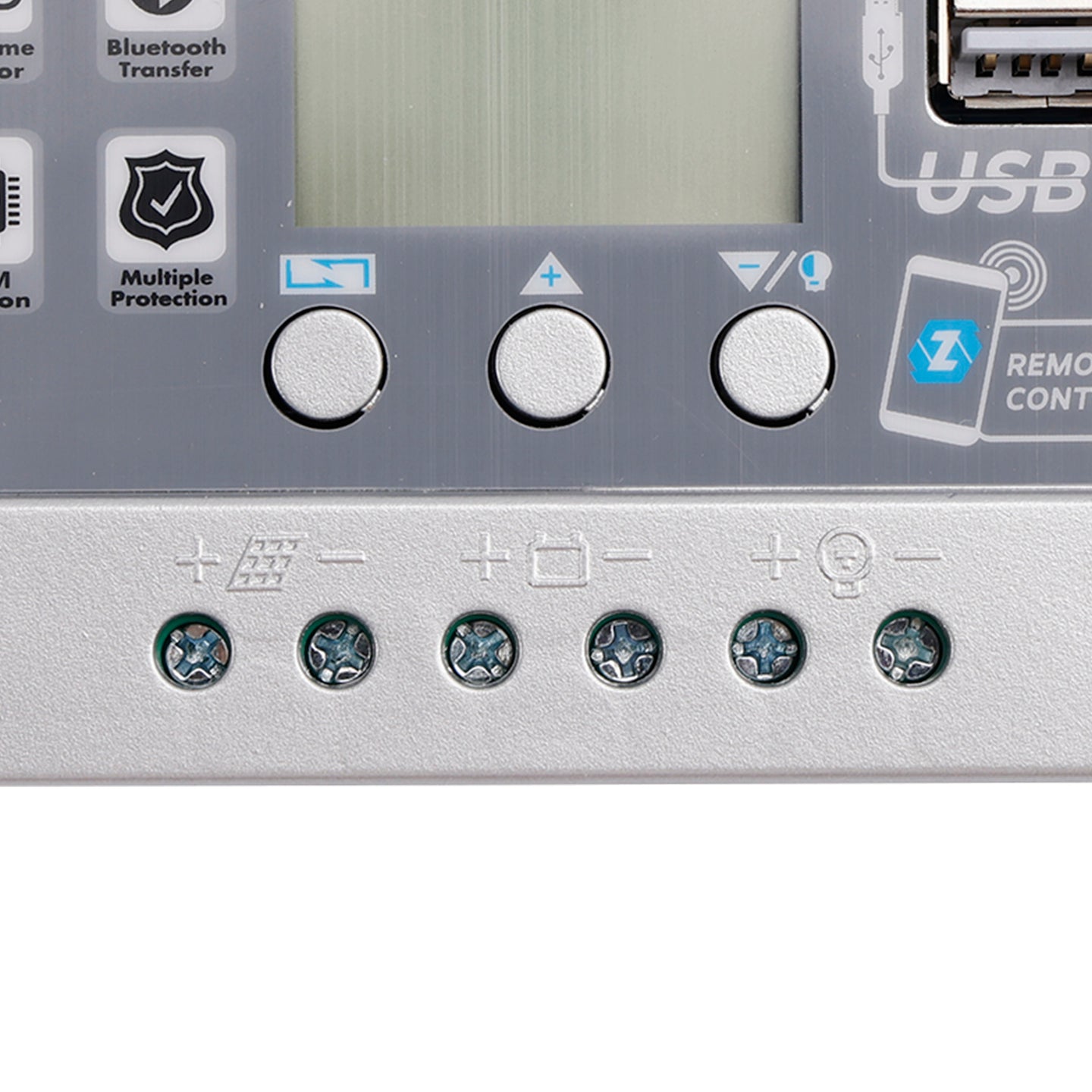 60A PWM Solar Controller Mobile APP Intelligent Control 12V24V Solar Controller