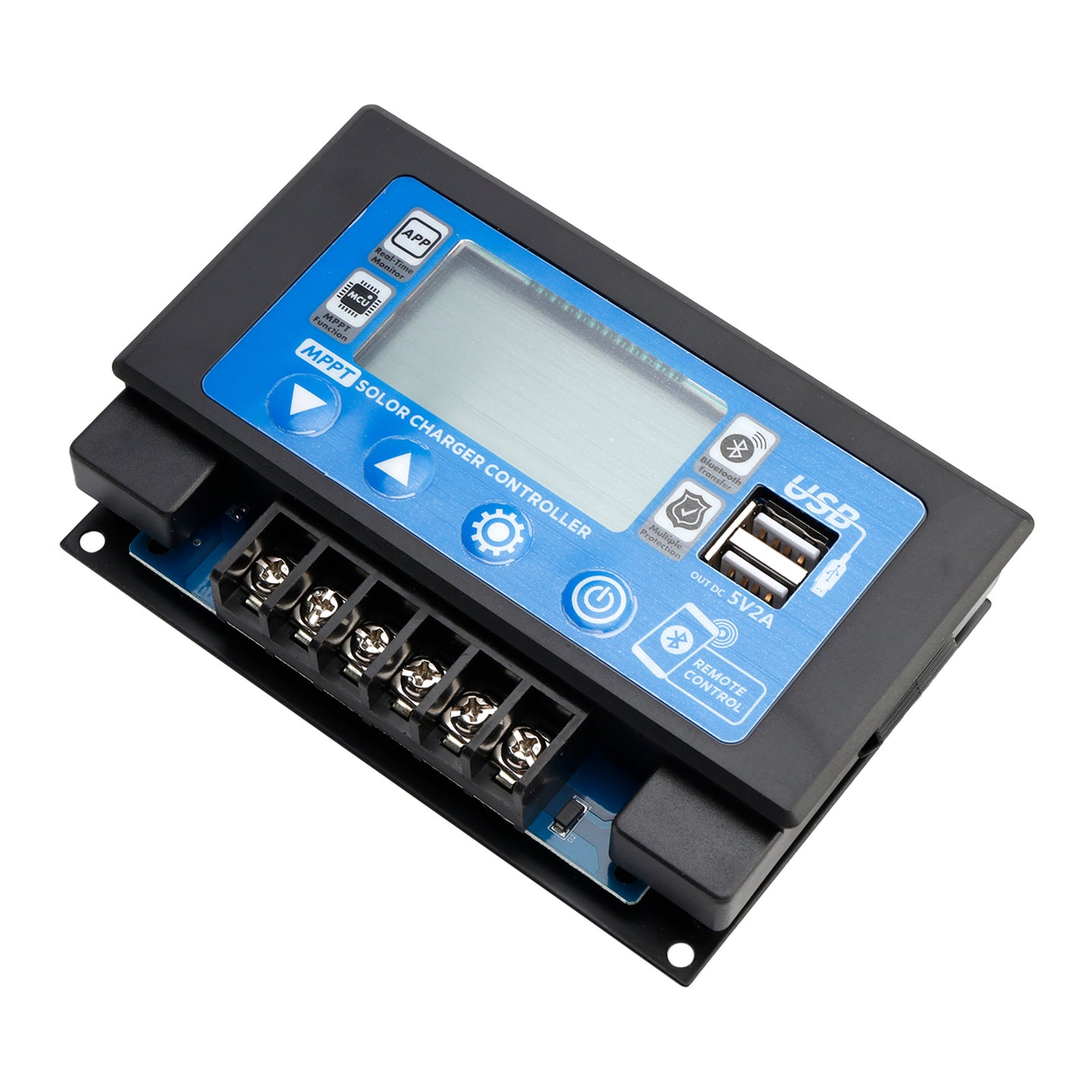 30A Embedded Snap-On Energy Storage Dedicated MPPT Solar Controller Bluetooth