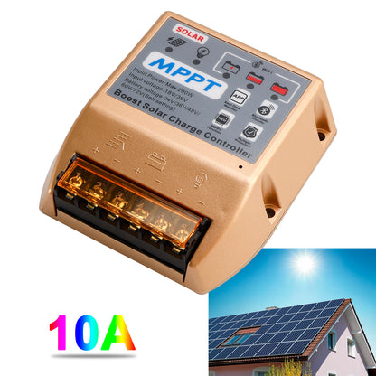 10A Boost MPPT Solar Controller 24V36V48V60V72V Solar Electric Vehicle Charging