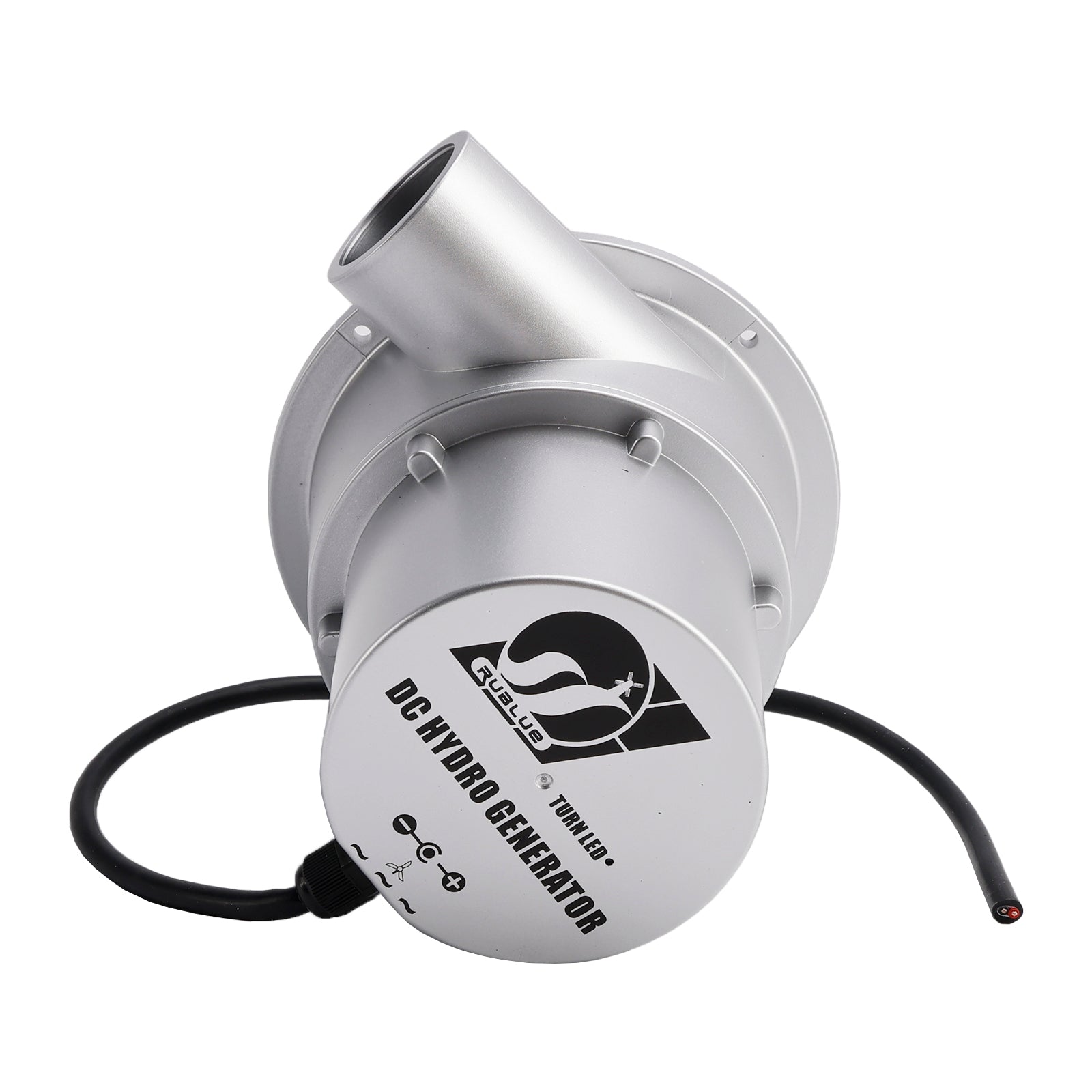 12V Water Flow Turbine Small Hydroelectric Generator DC18V 36W for Home Field