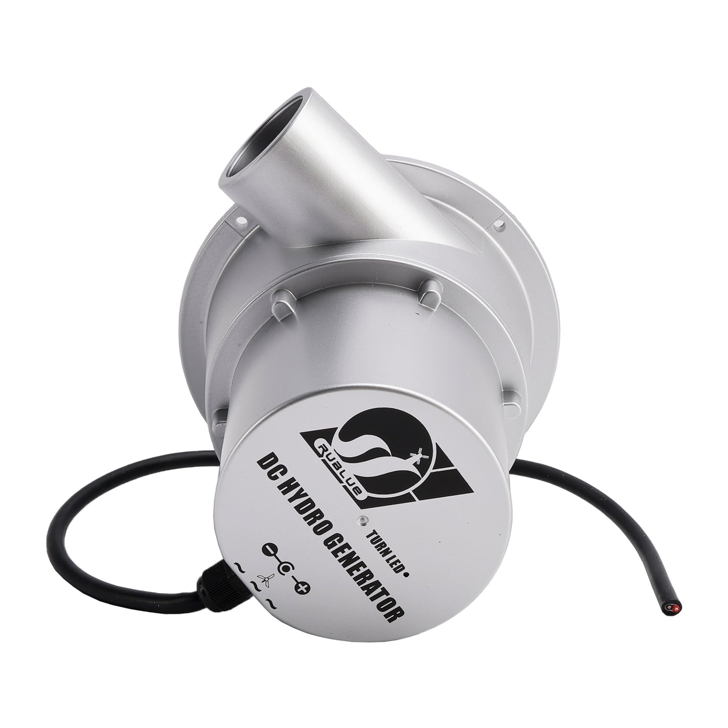 12V Water Flow Turbine Small Hydroelectric Generator DC18V 50W for Home Field