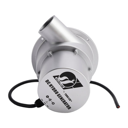 12V Water Flow Turbine Small Hydroelectric Generator DC18V 50W for Home Field