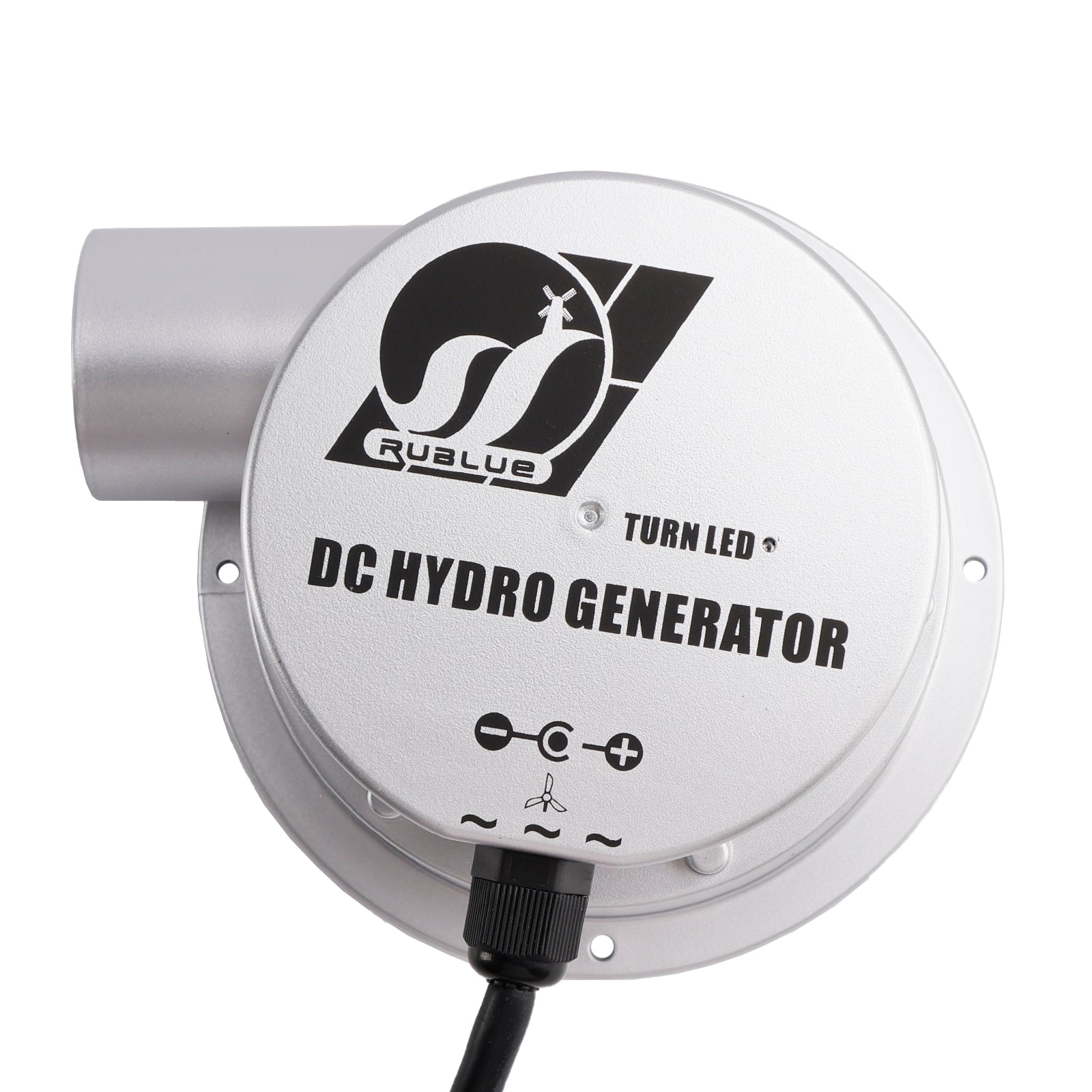 12V Water Flow Turbine Small Hydroelectric Generator DC18V 36W for Home Field