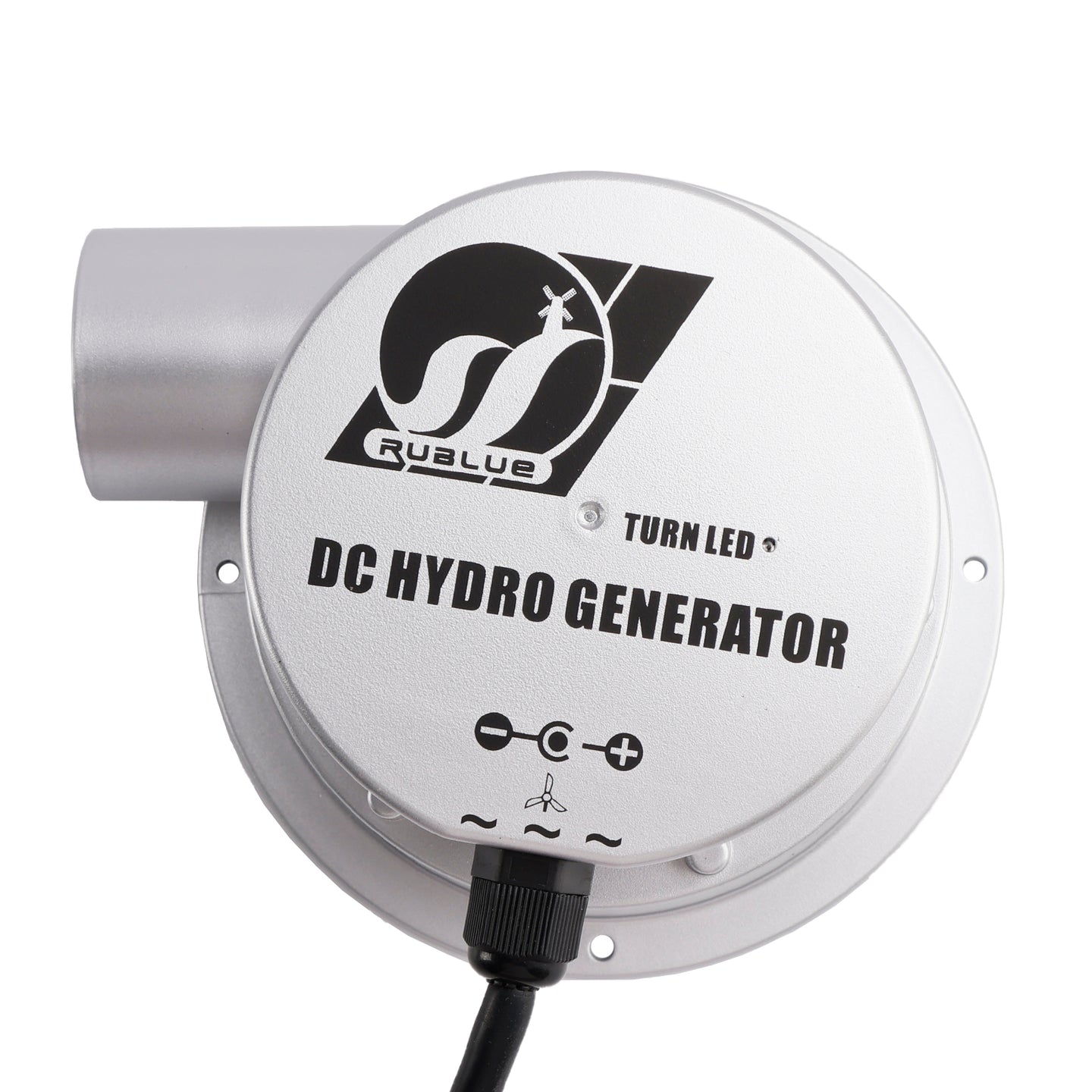 12V Water Flow Turbine Small Hydroelectric Generator DC18V 36W for Home Field