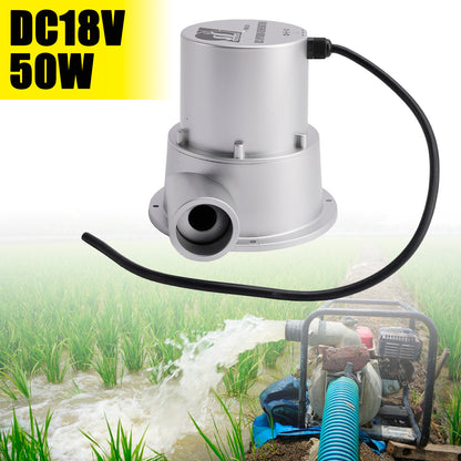 12V Water Flow Turbine Small Hydroelectric Generator DC18V 50W for Home Field