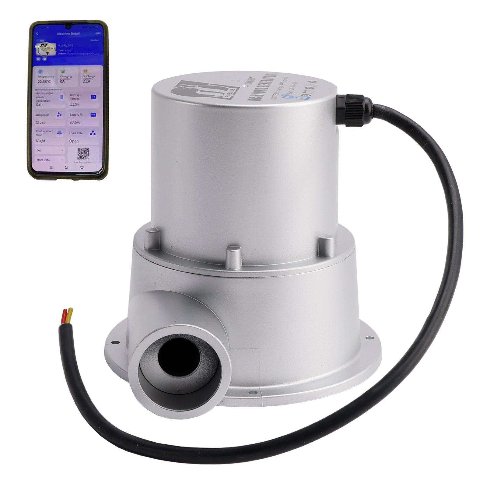 12V/24V/48V Water Flow Turbine Small Hydroelectric Generator Bat12V-24V-48V 50W