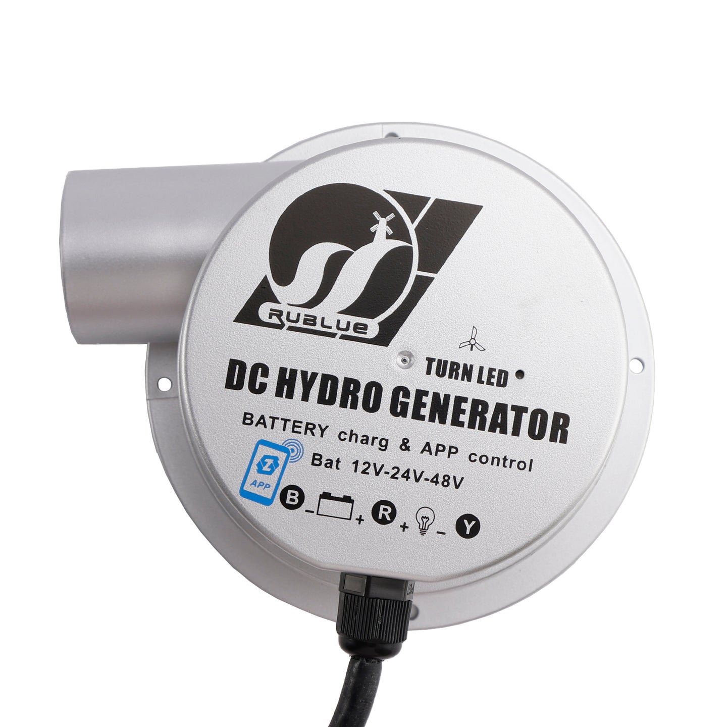 12V/24V/48V Water Flow Turbine Small Hydroelectric Generator Bat12V-24V-48V 50W