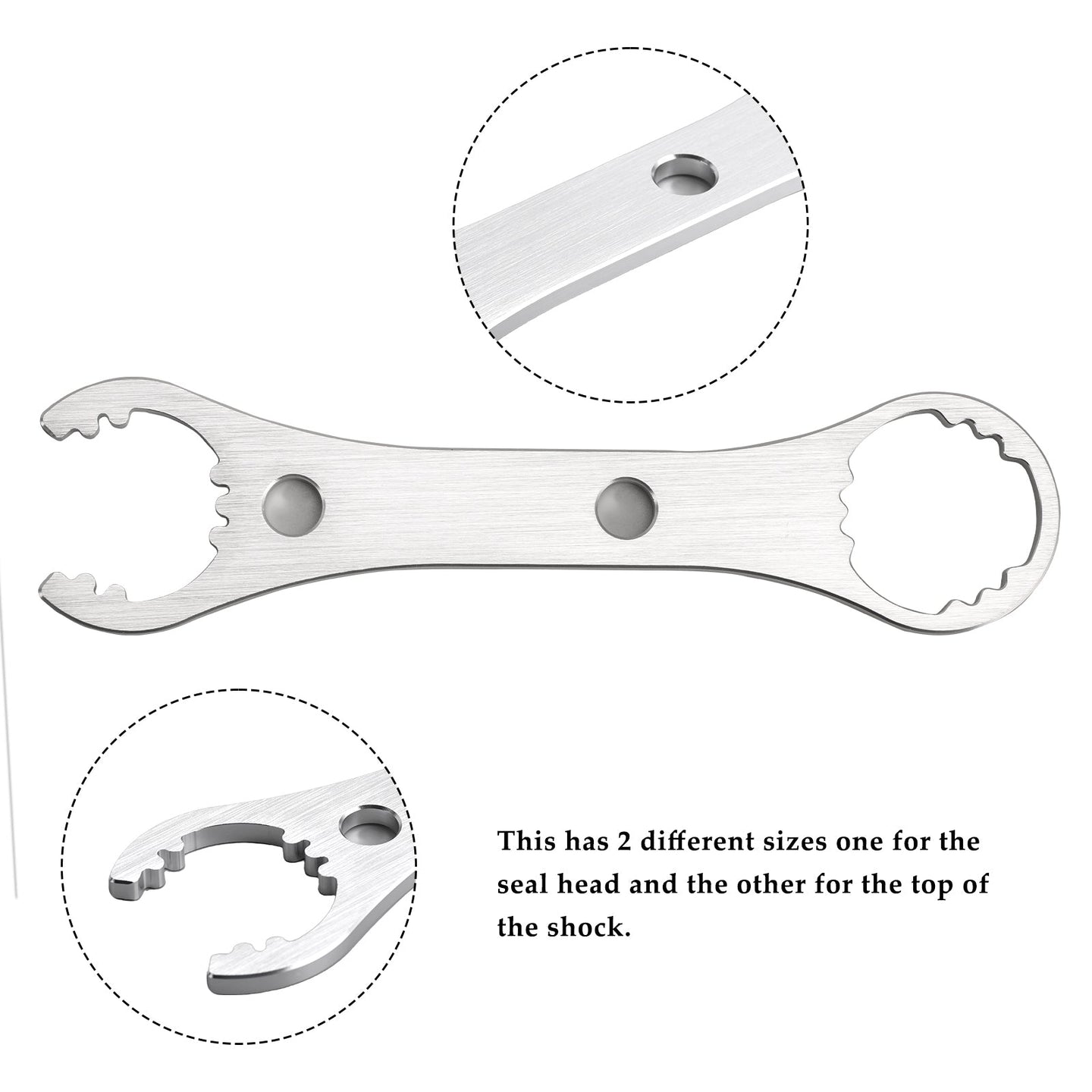 BCD0344 Seal Head Wrench Clone for Cane Creek DB Inline
