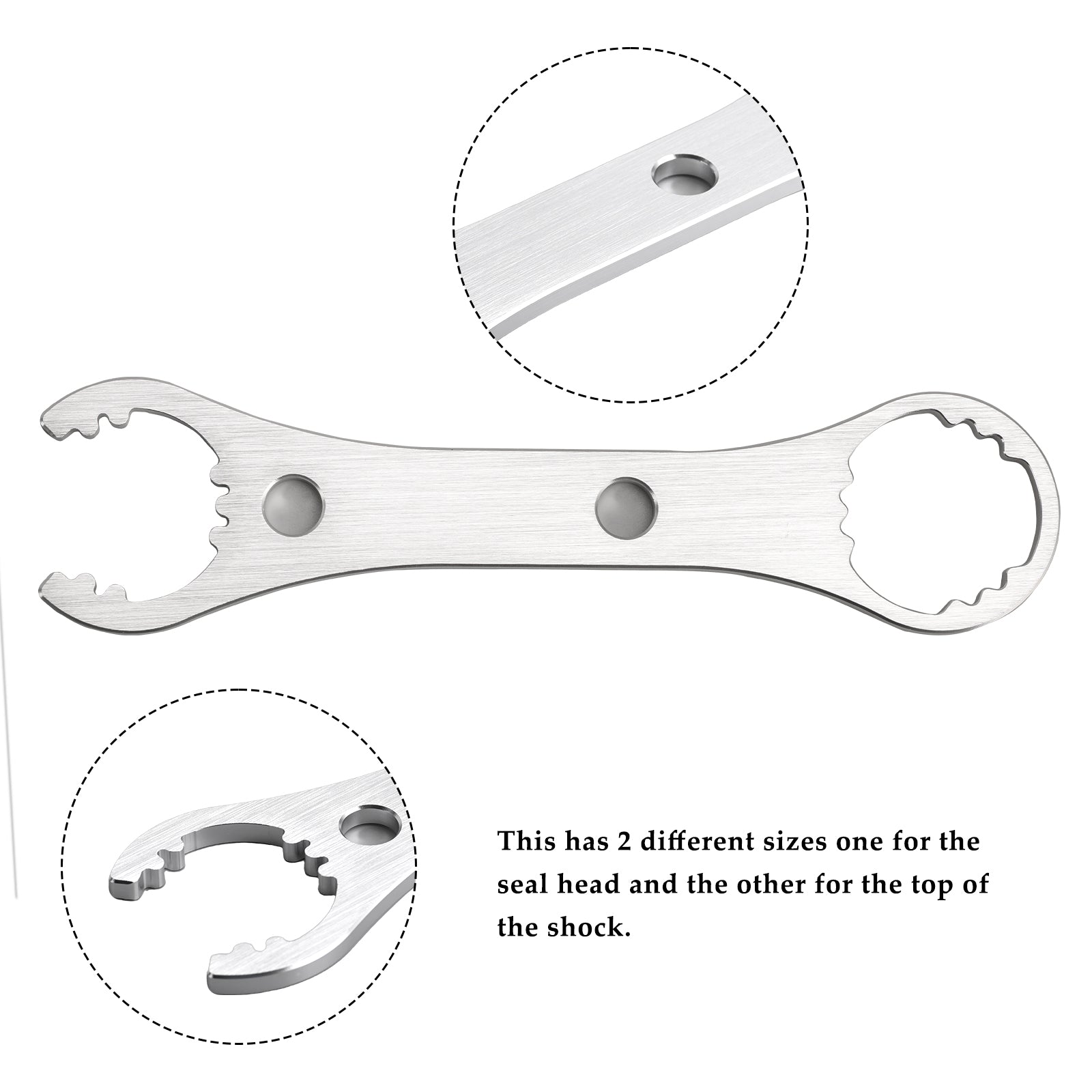BCD0344 Seal Head Wrench Clone for Cane Creek DB Inline