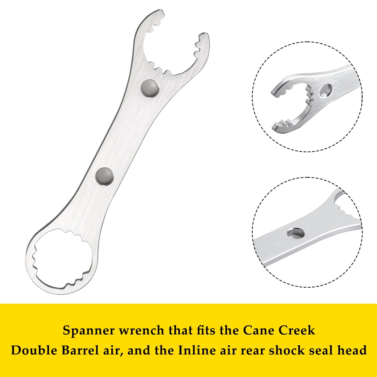 BCD0344 Seal Head Wrench Clone for Cane Creek DB Inline