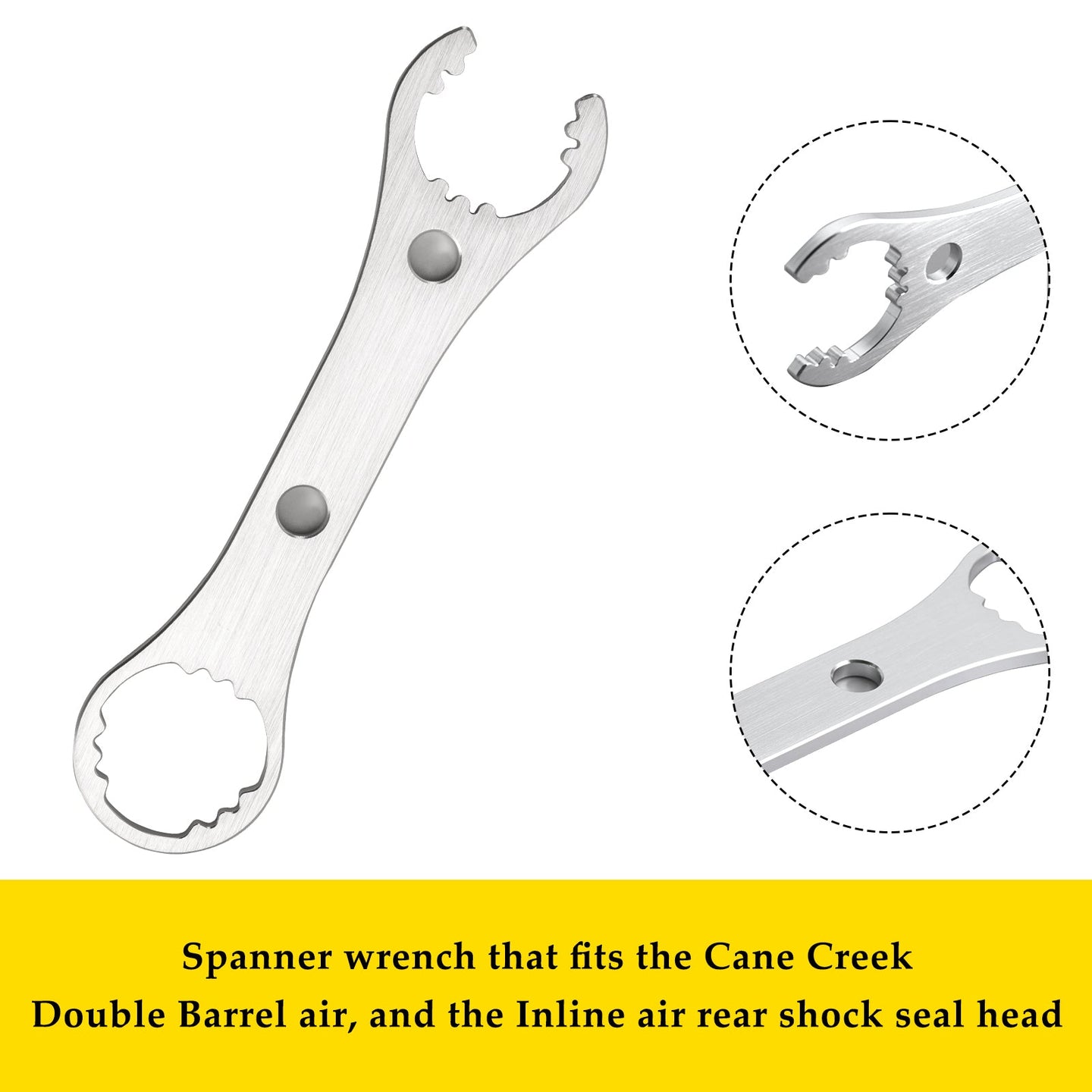 BCD0344 Seal Head Wrench Clone for Cane Creek DB Inline