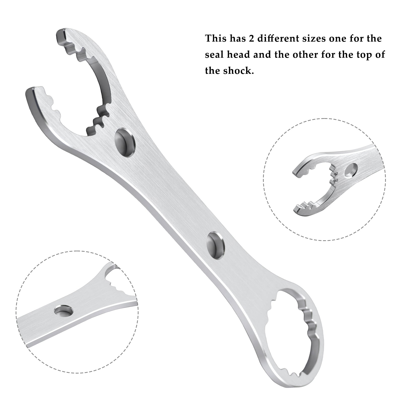 BCD0344 Seal Head Wrench Clone for Cane Creek DB Inline