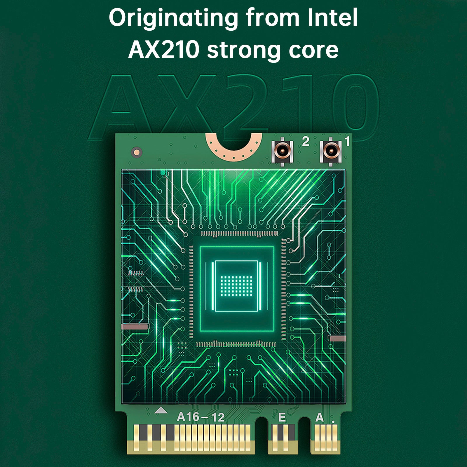 AX210 Module Bluetooth 5.2 Built-in Wireless Gigabit Network Card Supports WIFI6