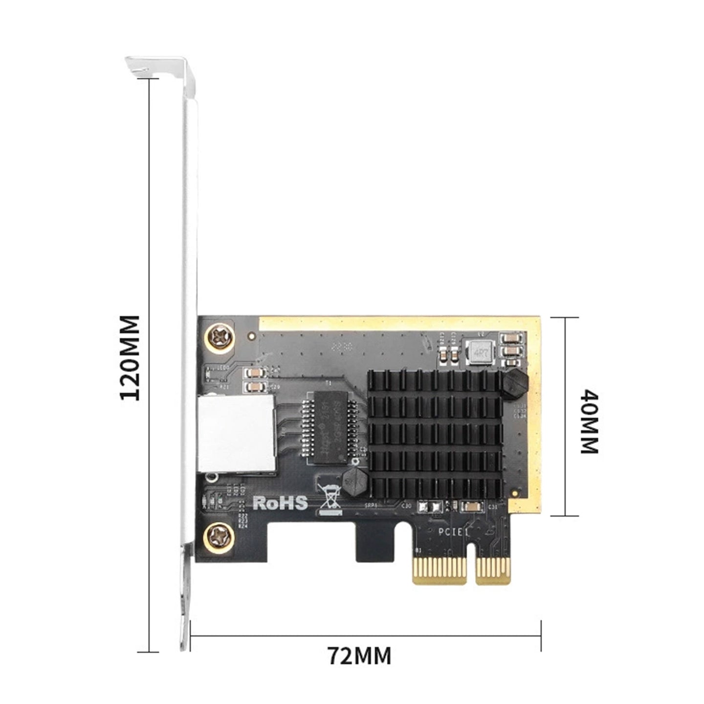 PCIE to 2.5G Network Card PXE Diskless Boot Network Card Support Synology PXE WO