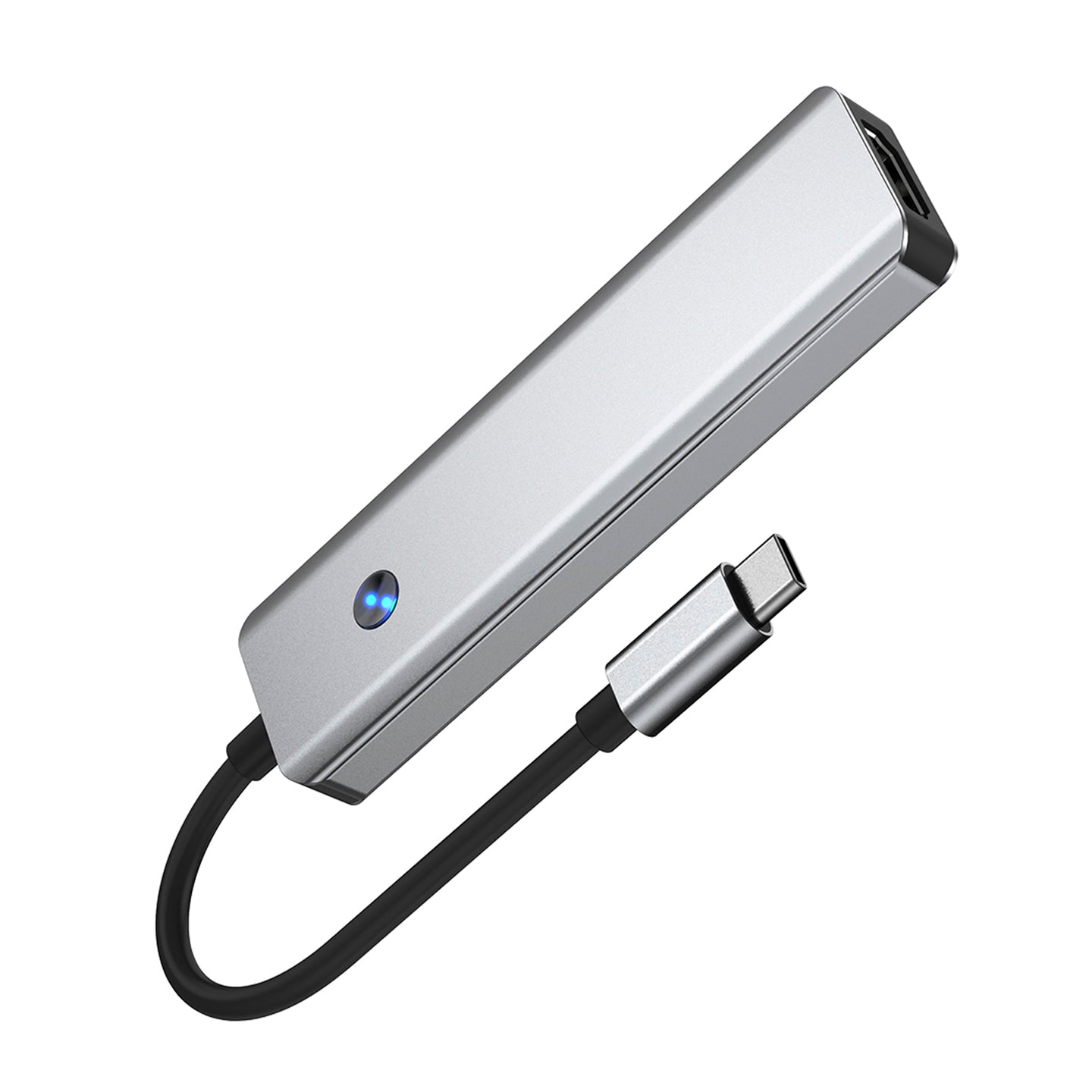 5 in 1 TYPE-C+USB3.0*1+USB2.0*2+HDMI+PD100W Interface Hub Adapter Dock for iPad