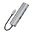 5 in 1 TYPE-C to USB3.0*1+USB2.0*1+PD100W/USB-C Data+HDMI+100M Network Card PC