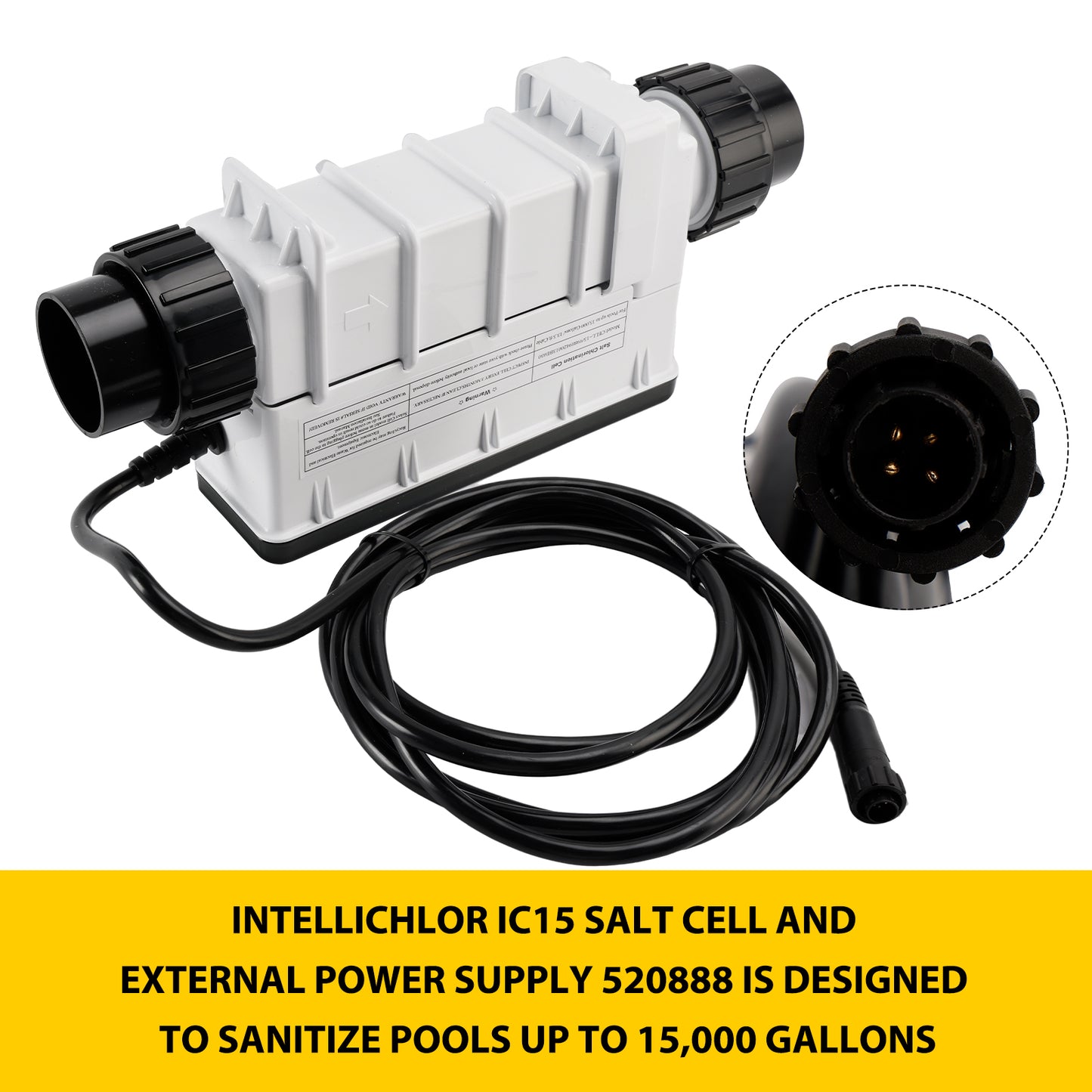 IC15 EC-520888 Salt Cell Chlorine Generator Replacement Salt Cell Systems