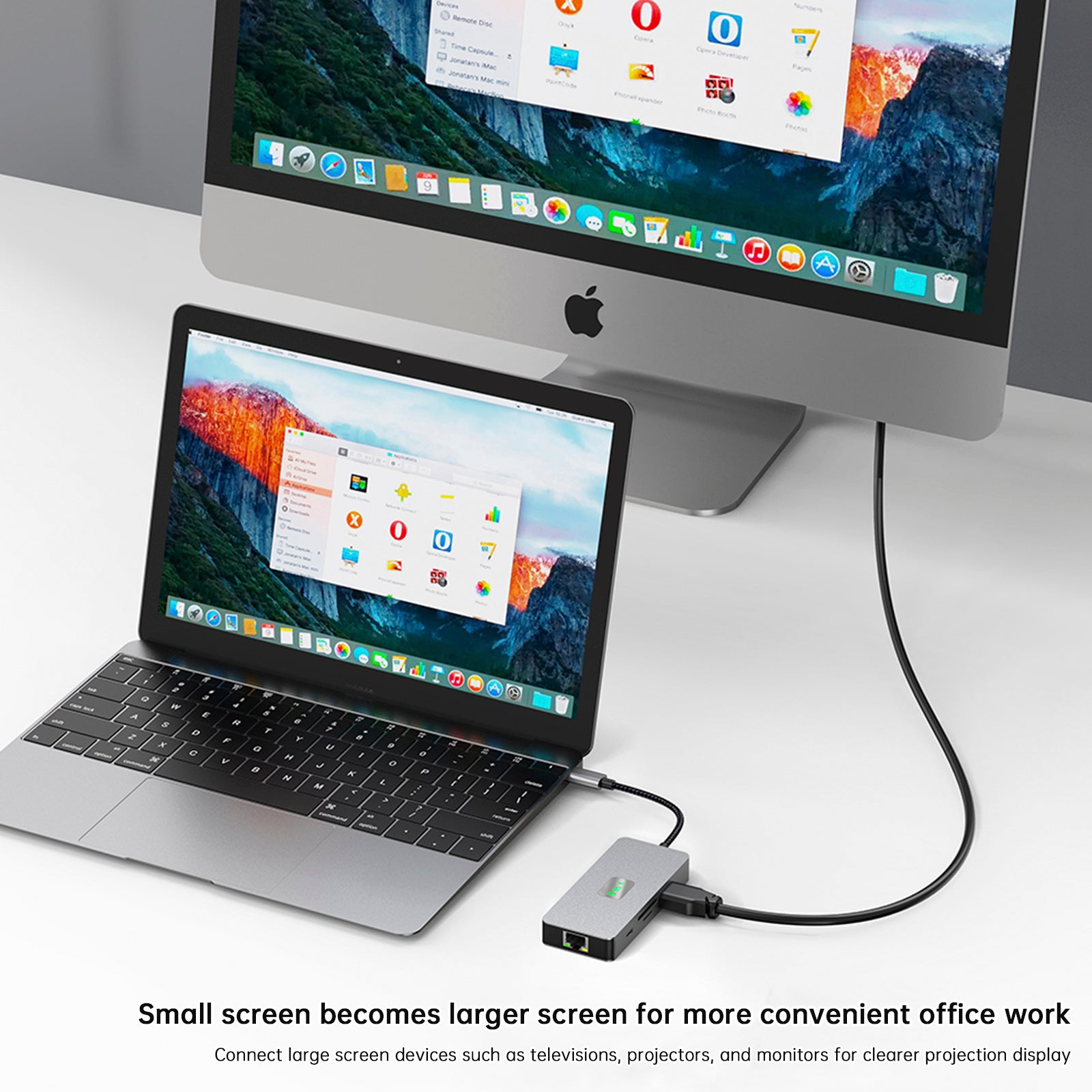 9 in 1 TYPE-C to RJ45 (Gigabit)+USB3.0*3+HDMI+USB-CS Data+PD100W+SD/TF MacBook (Copy)