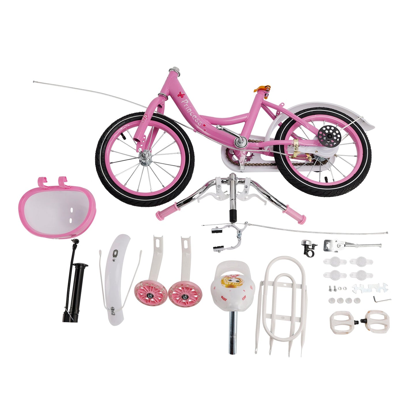 16 inch Girls Bicycle Girls Bike Pink/Purple (Copy)