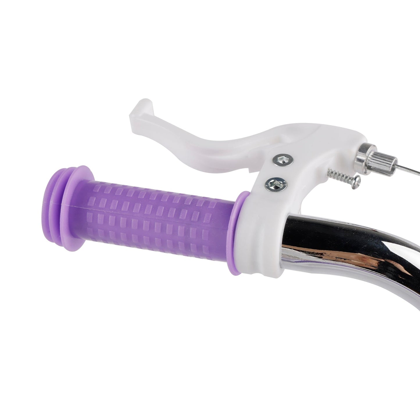 Purple 16 inch Kids Bicycle Girls Bike with Auxiliary Wheels