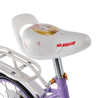 Purple 16 inch Kids Bicycle Girls Bike with Auxiliary Wheels