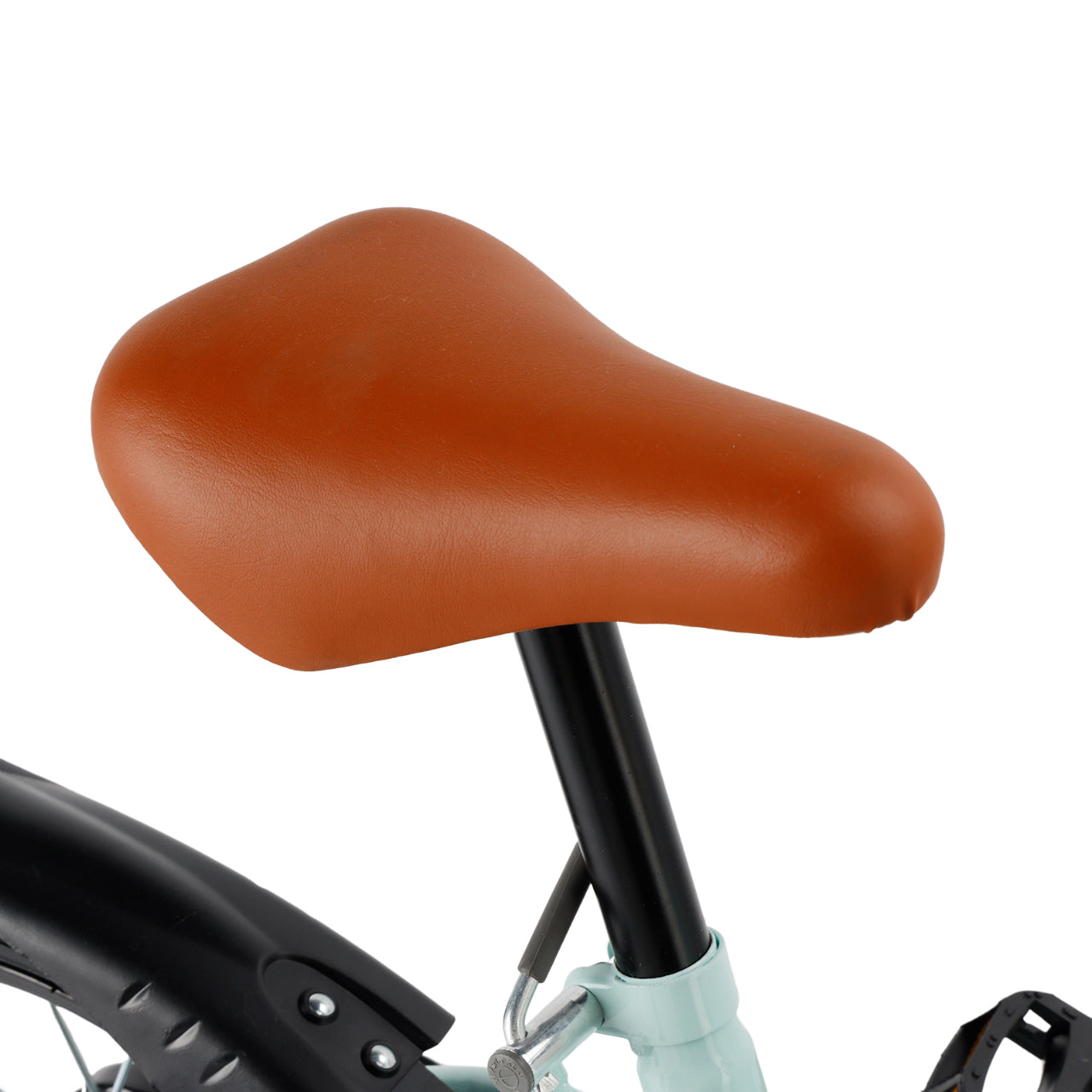 14 inch Kids Toddler Bicycle w/ Training Wheels Basket Cyan